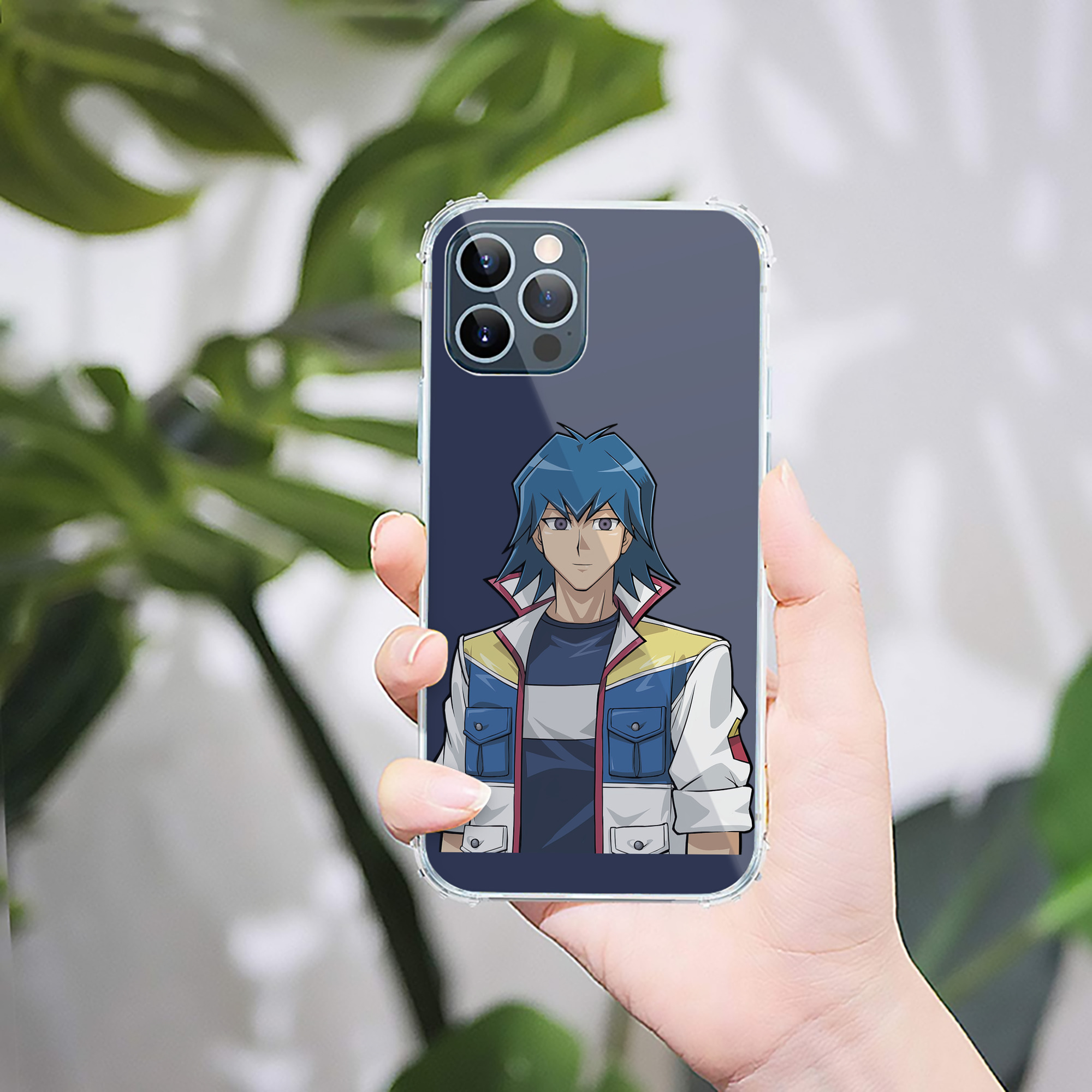 （画像用） 遊☆戯☆王 Yu-Gi-Oh! 【iPhone 12シリーズ対応】透明スマホケース（クリアソフトケース）